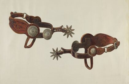 Silver Dollar Spurs — size preview