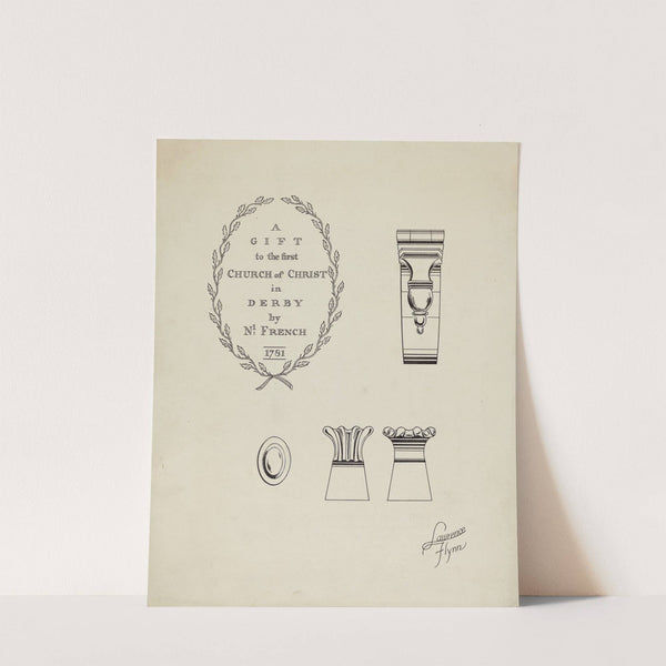 Silver Flagon - Detail by Lawrence Flynn