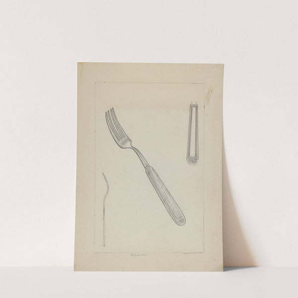 Silver Fork (Rogers Silverware) by Ludmilla Calderon