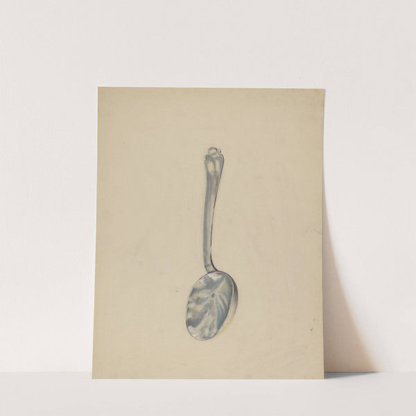Silver Funeral Spoon by Jack Staloff