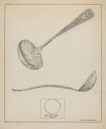 Silver Gravy Ladle (1935-1942)