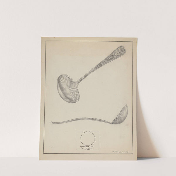 Silver Gravy Ladle (1935-1942) by Francis Law Durand