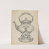Silver Kettle with Lamp & Stand by R.E. Schearer