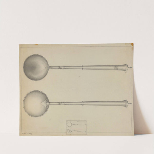 Silver Ladle (c. 1937) by Hester Duany