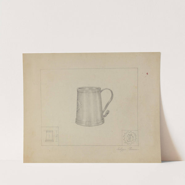 Silver Mug by Filippo Porreca