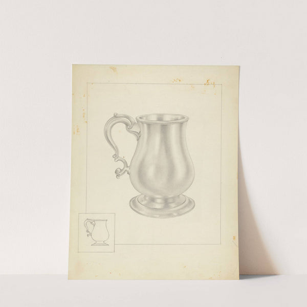 Silver Mug by Isidore Steinberg