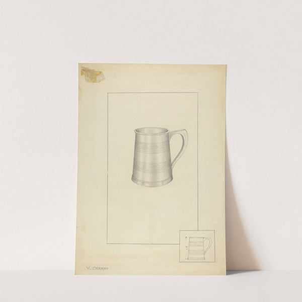 Silver Mug by Vincent Carano
