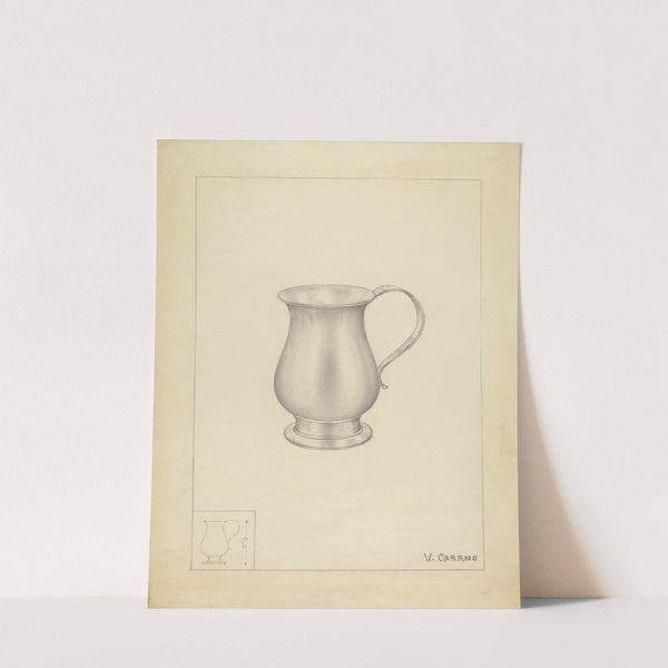 Silver Mug by Vincent Carano