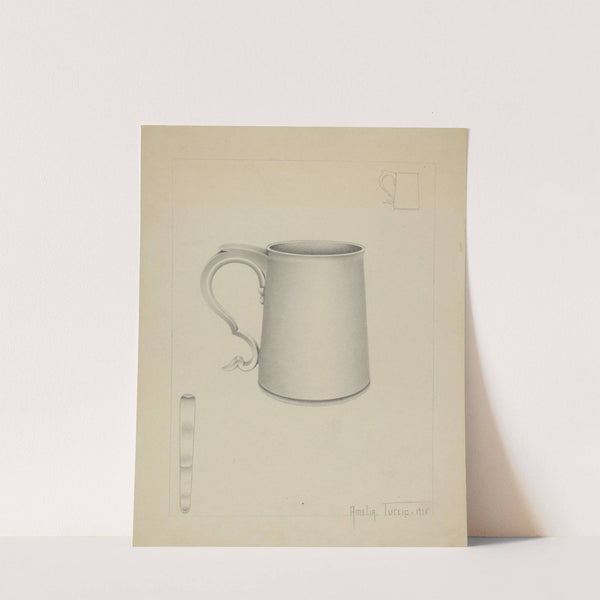 Silver Mug by Amelia Tuccio