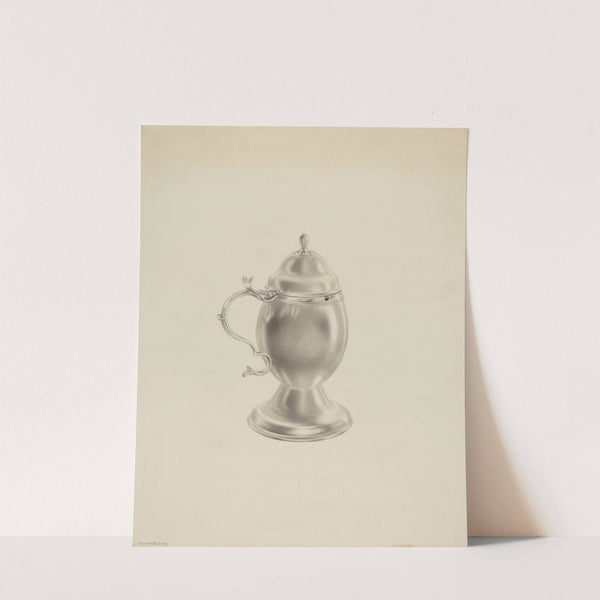 Silver Mustard Pot (c. 1939) by Hester Duany