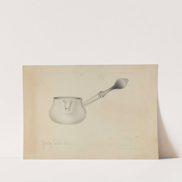 Silver Pipkin by Amelia Tuccio