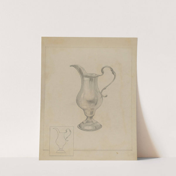 Silver Pitcher by Isidore Steinberg