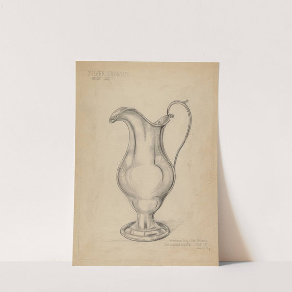 Silver Pitcher (c. 1936) by John Garay