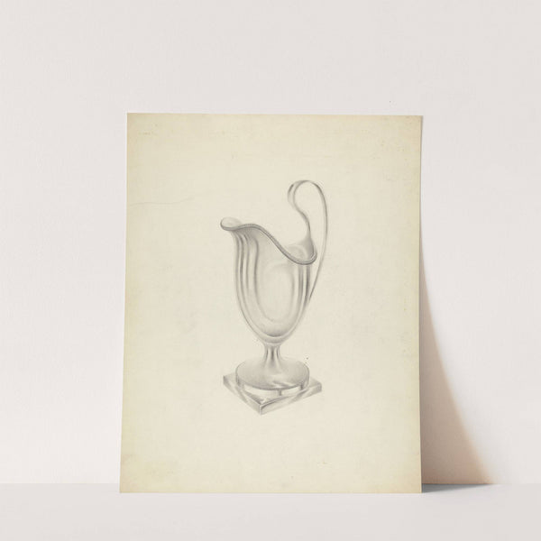 Silver Pitcher by American 20th Century
