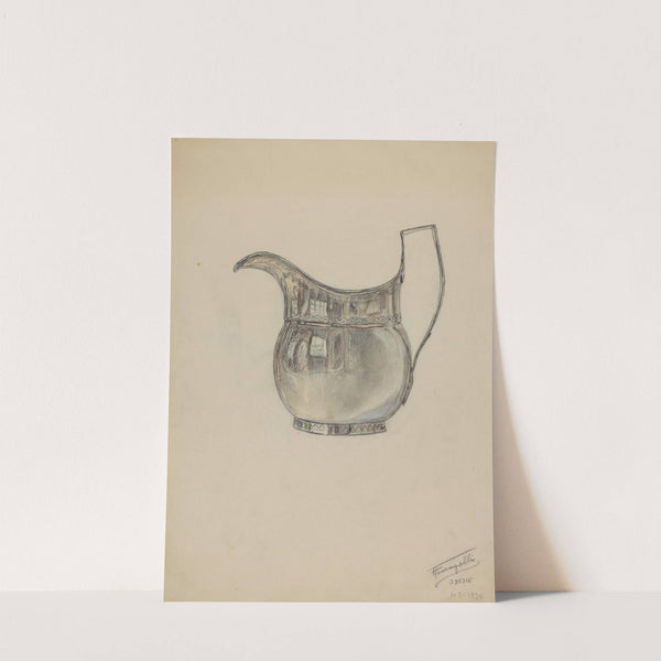 Silver Pitcher by Frank Fumagalli