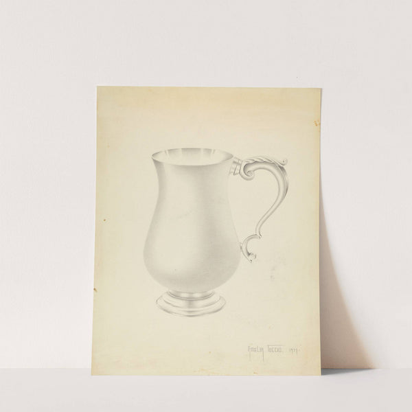 Silver Pitcher by Amelia Tuccio