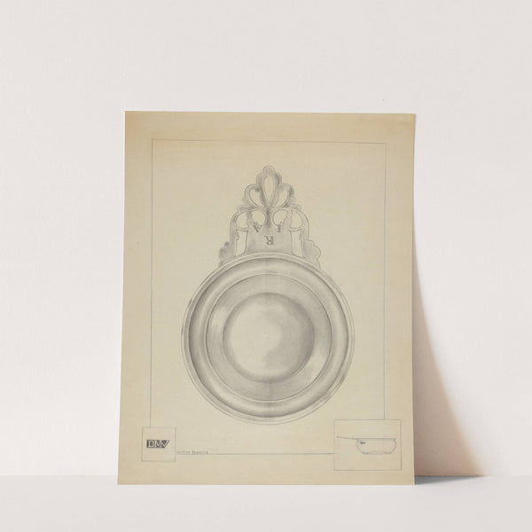 Silver Porringer (c. 1936) by Hester Duany