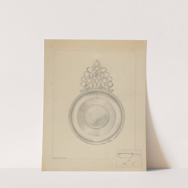 Silver Porringer (c. 1936) by Hester Duany