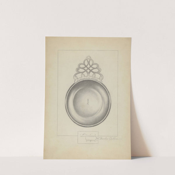 Silver Porringer by Charles Cullen
