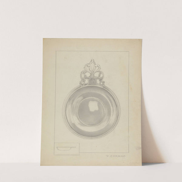 Silver Porringer by Vincent Carano