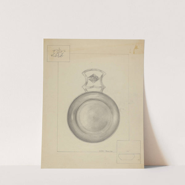 Silver Porringer (1936) by Hester Duany