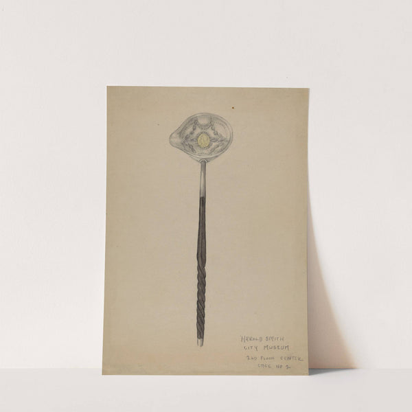 Silver Punch Ladle by Harold Smith