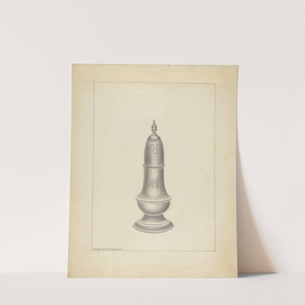 Silver Salt Cellar by Hans Westendorff