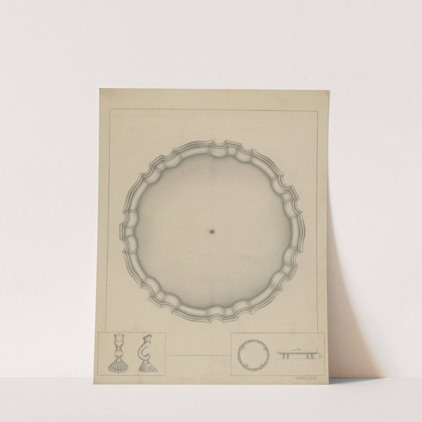 Silver Salver by Milton Grubstein