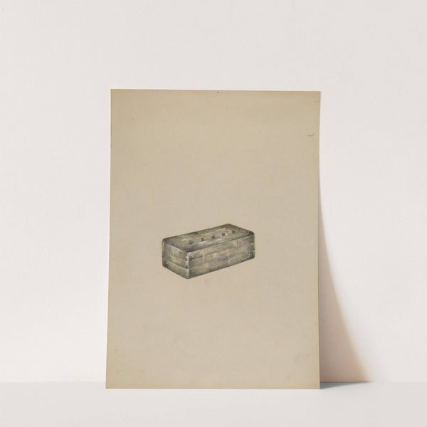 Silver Snuff Box by Columbus Simpson