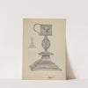 Silver Snuffer Stand by Michael Fenga