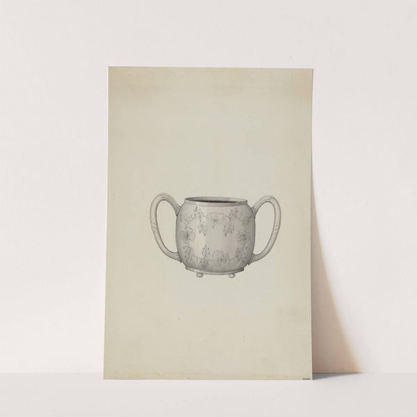 Silver Spoon Holder by Dana Bartlett