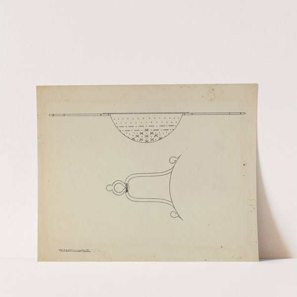 Silver Strainer by Kalamian Walton