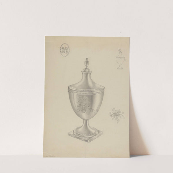 Silver Sugar Bowl (c. 1936) by Hester Duany