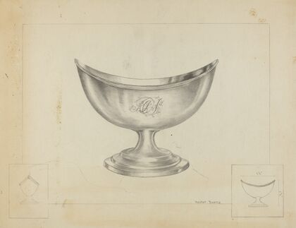 Silver Sugar Bowl (c. 1936)