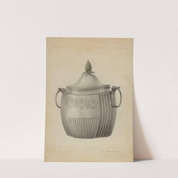 Silver Sugar Bowl by Leo Drozdoff