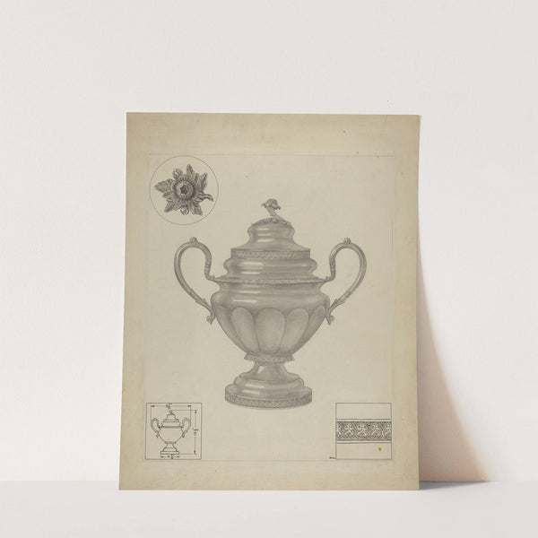 Silver Sugar Bowl by Paul Ward