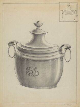 Silver Sugar Bowl