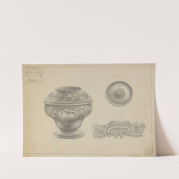 Silver Sugar Bowl by Simon Weiss