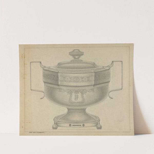 Silver Sugar Bowl by Bernard Westmacott