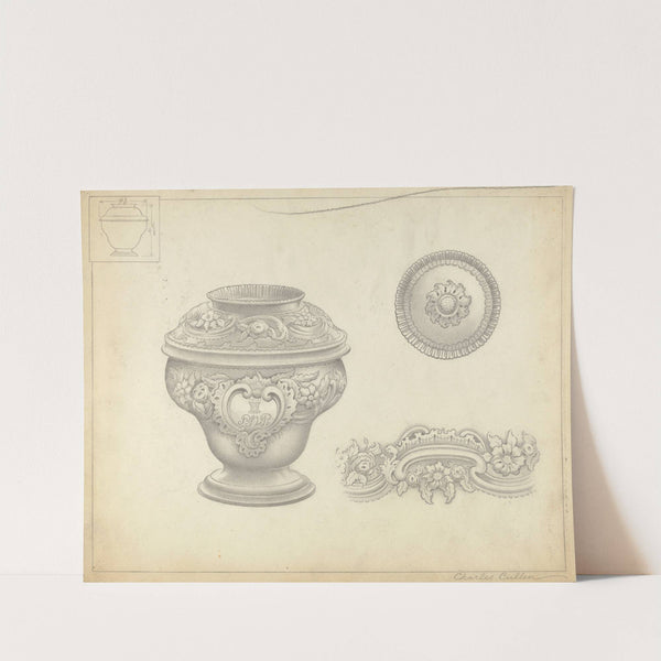 Silver Sugar Bowl by Charles Cullen