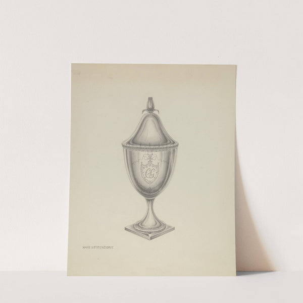 Silver Sugar Bowl by Hans Westendorff