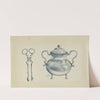 Silver Sugar Bowl and Tongs by Margaret Stottlemeyer