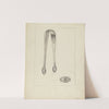 Silver Sugar Tongs by Anthony Zuccarello