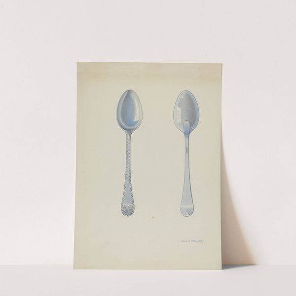 Silver Tablespoon by David P Willoughby