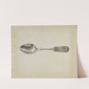 Silver Tablespoon by Florence Grant Brown