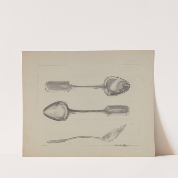 Silver Tablespoon by Columbus Simpson