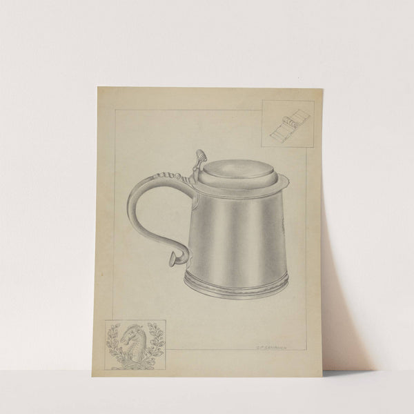 Silver Tankard by Gordon Sanborn