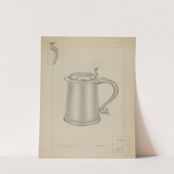 Silver Tankard by Gordon Sanborn