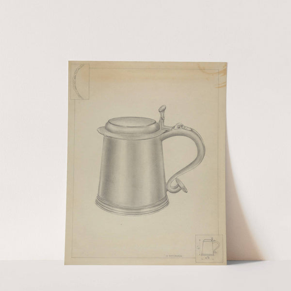 Silver Tankard by Gordon Sanborn