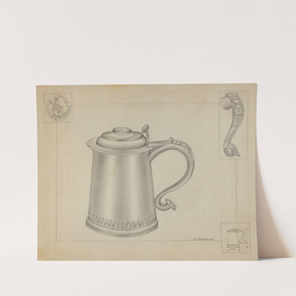 Silver Tankard (c. 1936) by Gordon Sanborn
